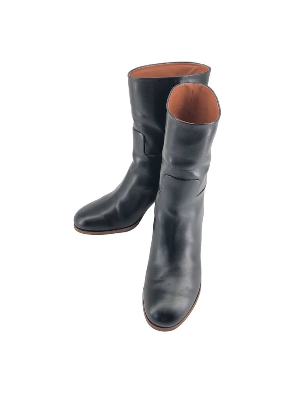 Celine Mid Calfskin Boot Black